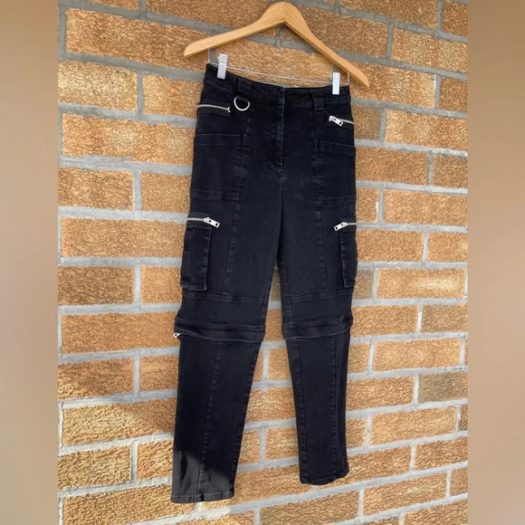 I.AM.GIA Ursa Convertible Black Cargo jeans medium - Picture 5 of 14